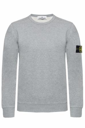 Sweatshirt with a logo application, zdjęcie 1 Sweatshirt with a logo application od Stone Island